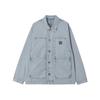 Carhartt WIP Klassische quadratische Logo-Wasch-Vintage-Arbeitsjacke mit weiten Doppeltaschen für Herrenjacken CHXJKI036496Q