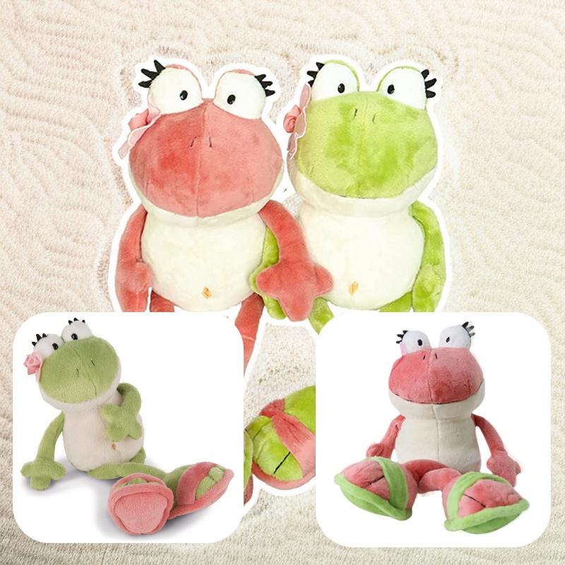 Cute Plush Frog Toy With Long Legs Perfect Gift For Girls And Couples