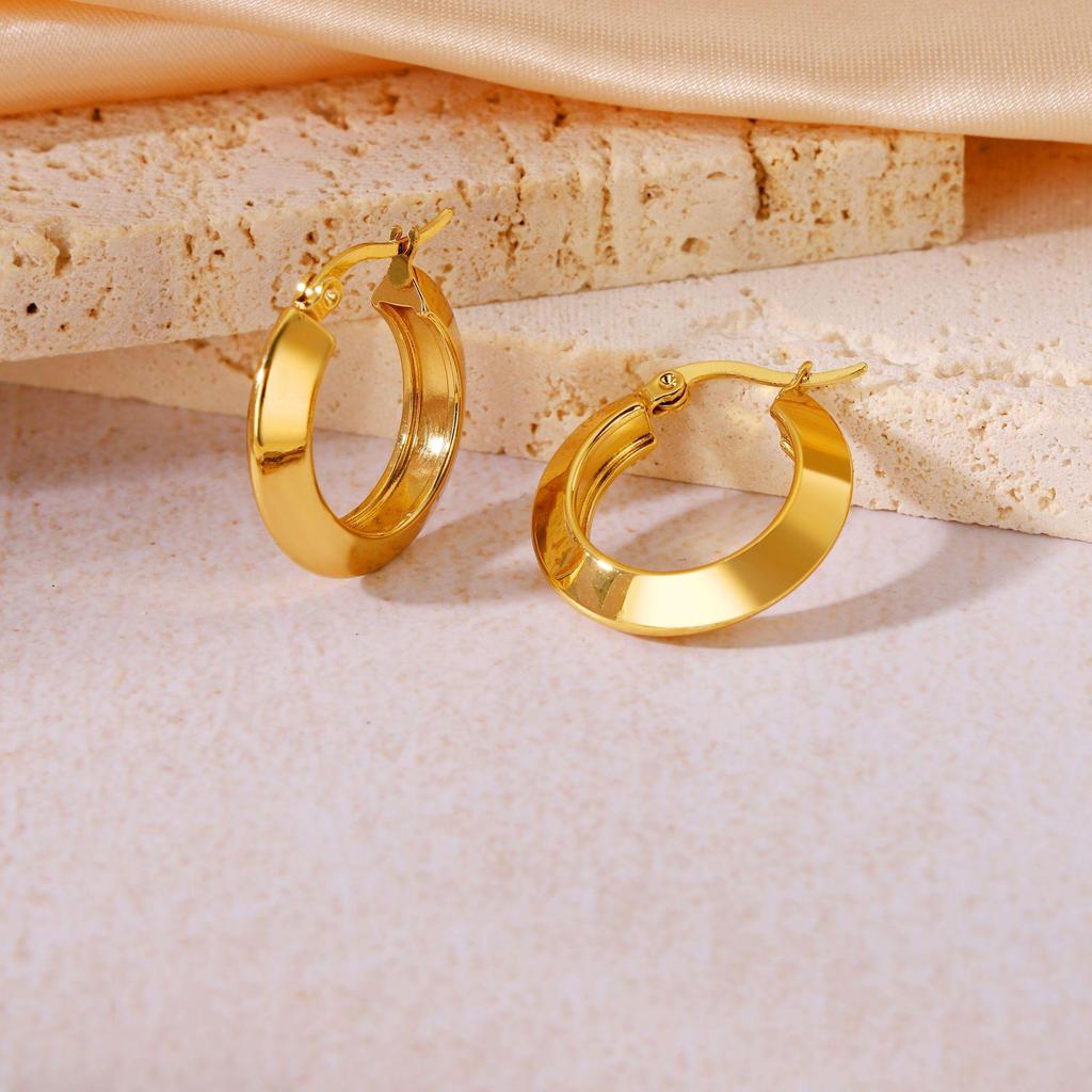 2025 Luxury Titanium Steel Earrings - No Fade, High-End Feel