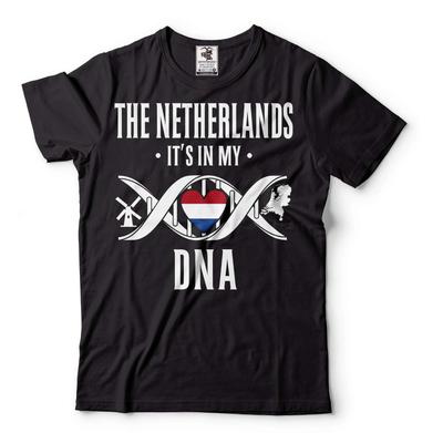 Netherlands DNA Shirt Netherlands Flag Tee Netherlands National Patriotic Shirt