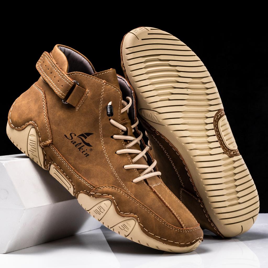 Neue 2025 Octopus Herrenschuhe High Top Martin Stiefel Frühling Sommer Herren Übergröße Kurze Stiefel