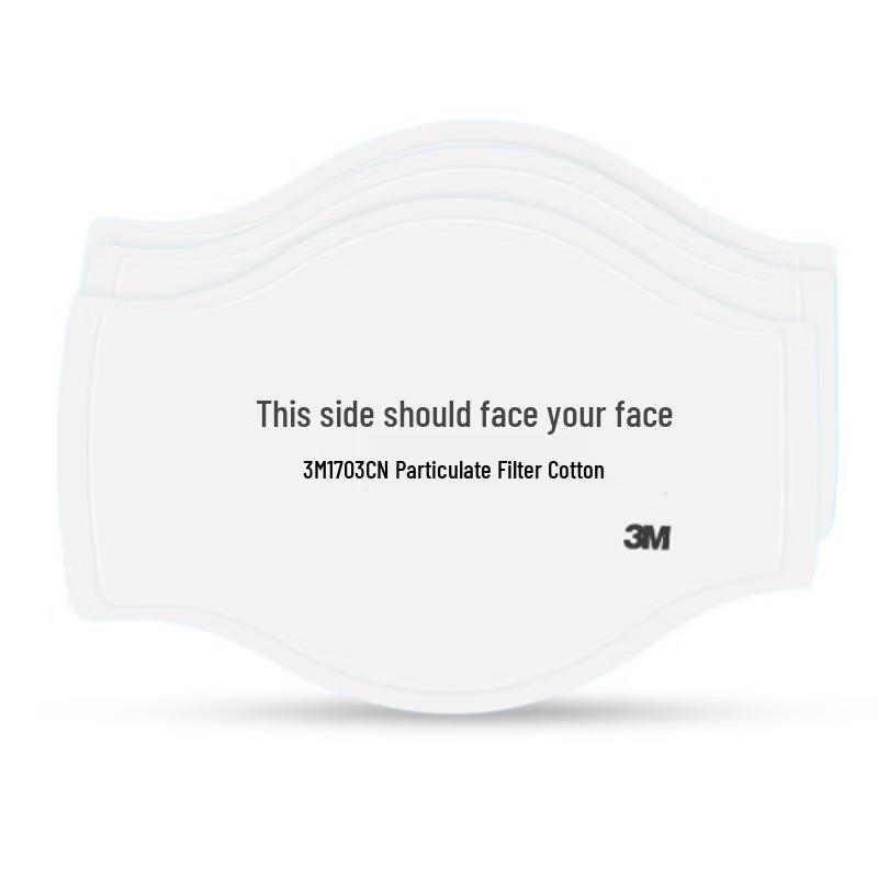 3M 3701CN Particulate Filter Cotton белый