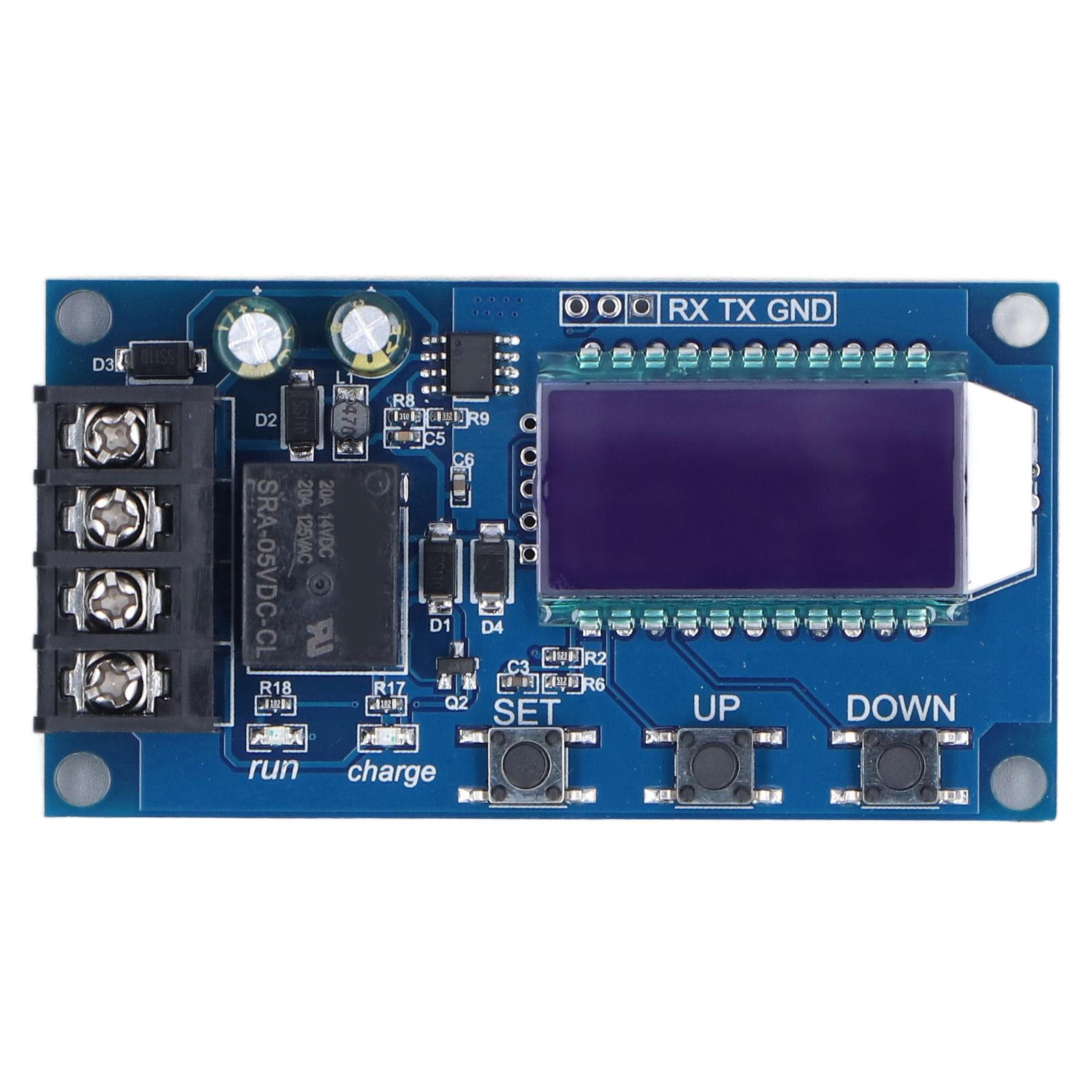 

Lithium Battery Charge Control Module PCB Digital Overcharge Protection Switch DC6‑60V