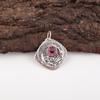 Pink Tourmaline Jewelry, 925 Solid Sterling Silver Gemstone Pendant, Handmade Jewelry, For Memorial Day