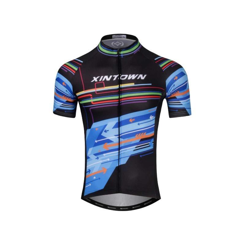 Summer Short Sleeve Riding Bicycle Cycling Clothing Set Men Sport Jerseys Suits Bicycle Clothes Suit Race Bicycle Wear Tights