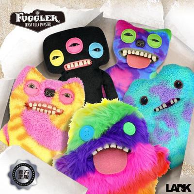 Portachiavi Peluche Fuggler Originale Denti Grandi Mostro da Dentizione - Giocattolo Brutto Carino con Tesoro di Denti