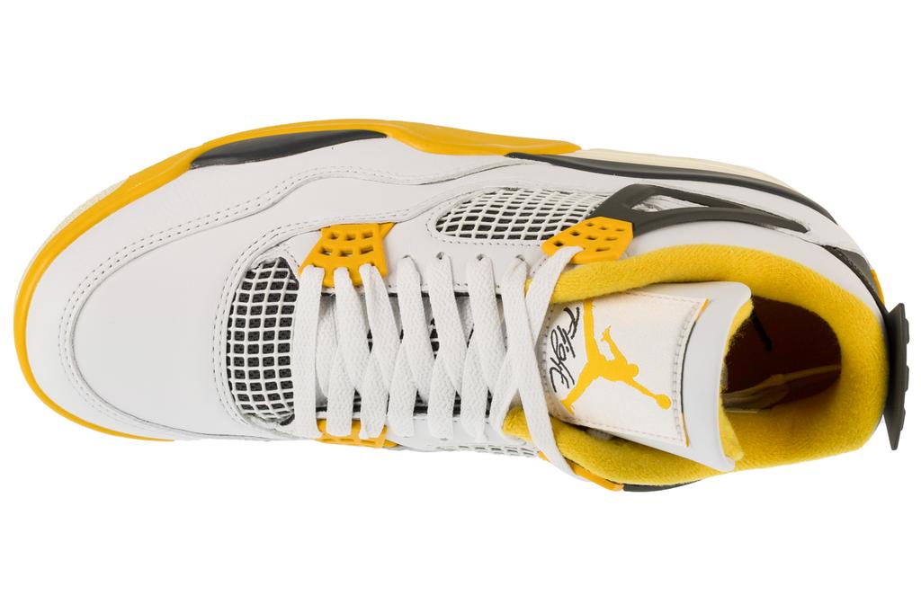 Air Jordan 4 Retro, Womens White Sneakers