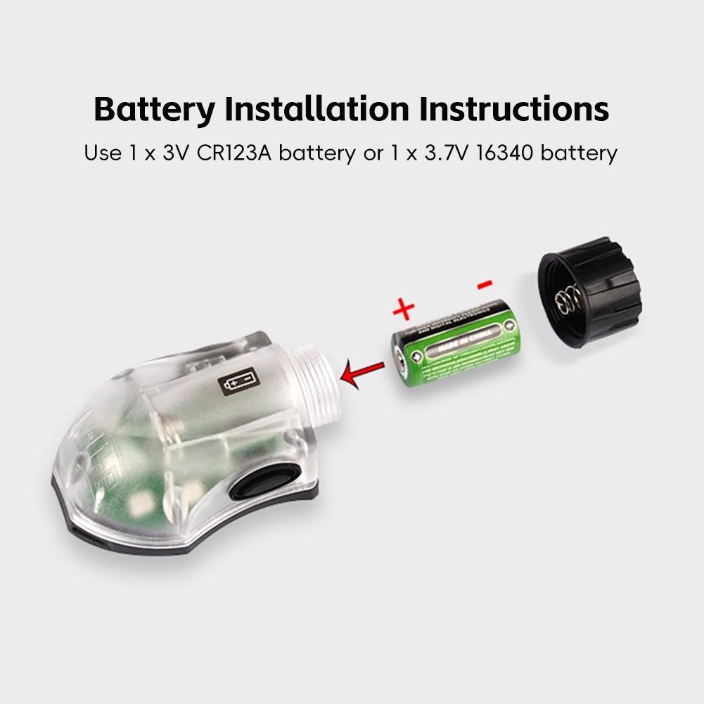 Multifunction Helmet Mount Strobe Light IR Identification Signal Lamp Outdoor Survival Safety Flash Tactical Illumination Device
