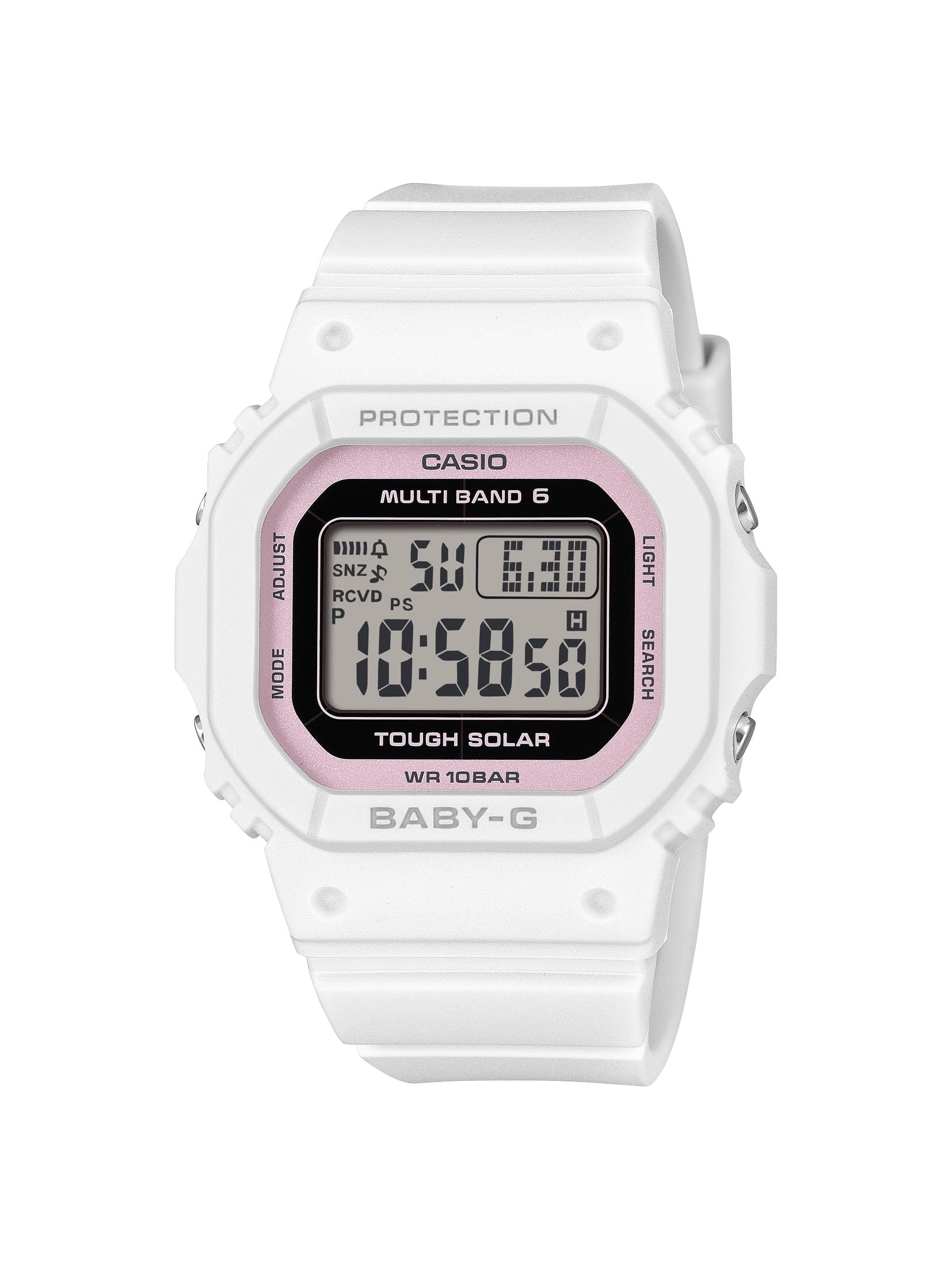 Часы Casio Solar Spring Package Baby-G BGD-5650SP-7CJR Женские Белые, Радиоуправляемые Часы,