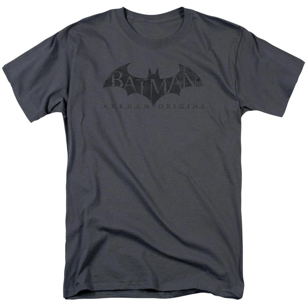Batman Arkham Origins Crackle Logo DC Comics Licensed Children s T-shirt 100