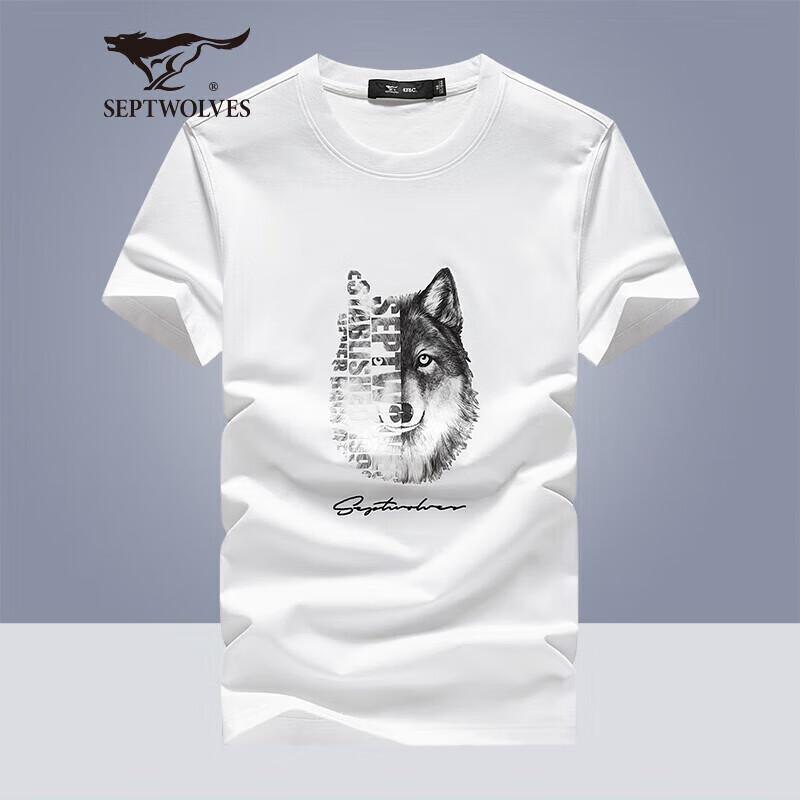 Qipilang Men s Ice Cool Feel Printed Short Sleeve T-Shirt 185/3XL