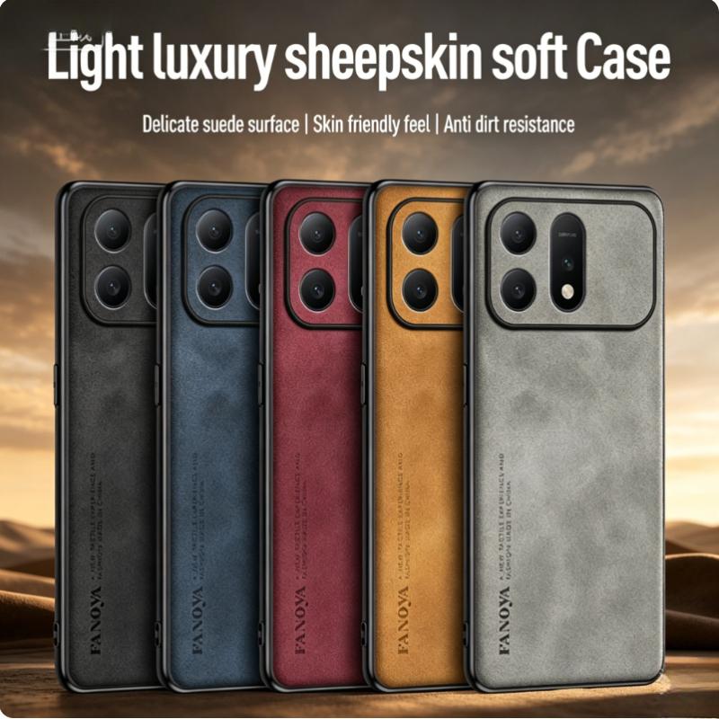 Case For Honor Win Turbo Skinsheep Leather Shockproof Cases For Honor Win Turbo Matte Lens Protection Soft Frame Phone Cover