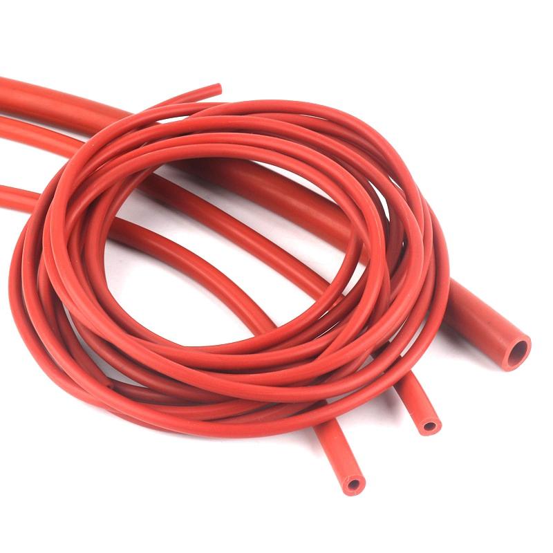 I.D2~8mm Orange Red Silicone Vacuum Tube Heat Resistant Automobile Fuel Tank Pipe Vacuum Cooling Tube Air Pump Soft Rubber Hose Fuel System Fittings7