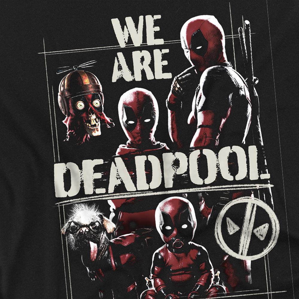Deadpool & Wolverine Unisex Adult We Are Deadpool T-Shirt