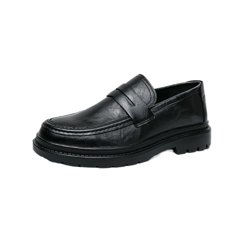 2026 Loafer Herren Plateau Dicksohlig Formelle Business-Schuhe Zum Hineinschlüpfen Bequem Herren Leder Hochzeit Freizeit Schuhe Oxford Schuhe