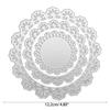 Laciness Die Cuts Nesting Cricle Cutting Dies Embossing Die Cuts Template for Kid Card Making Scrapbooking DIY Albums