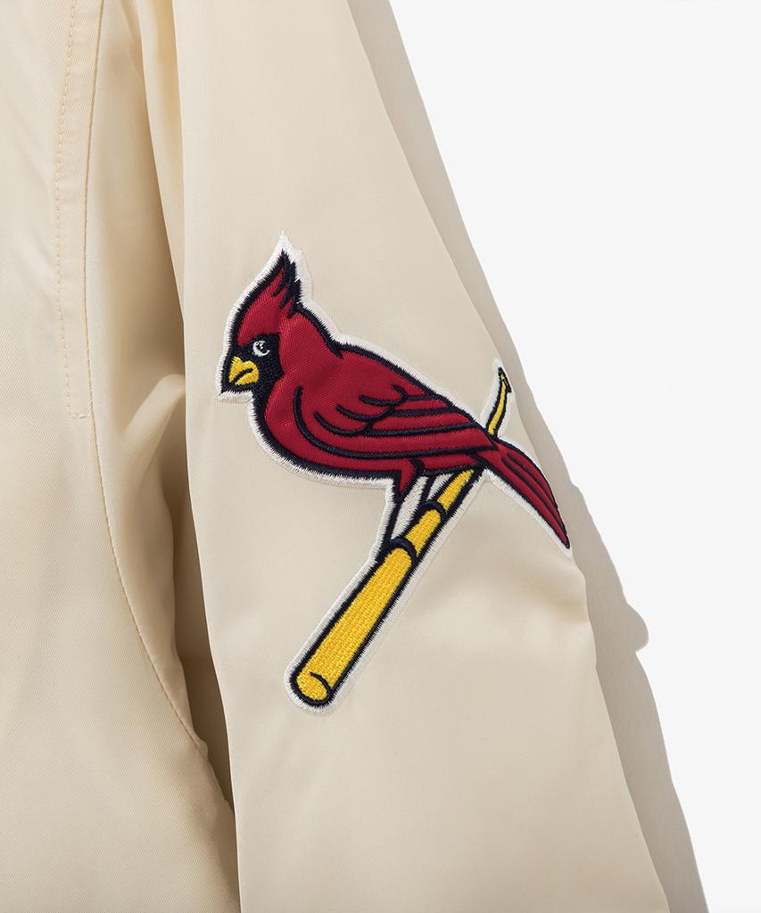 New Era Mlb St. Louis Cardinals Authentic Stadium Jacket Ivory