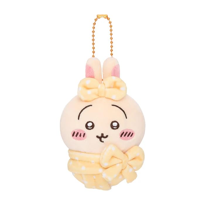 Chiikawa Kyuu Swaddle Petite Mini Mascot Plush Toy Rabbit