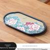 Zhinianhua Chinese Style Ceramic Tea Tray