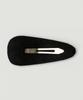 Satur (W) Classic Logo Big Hairpin Black
