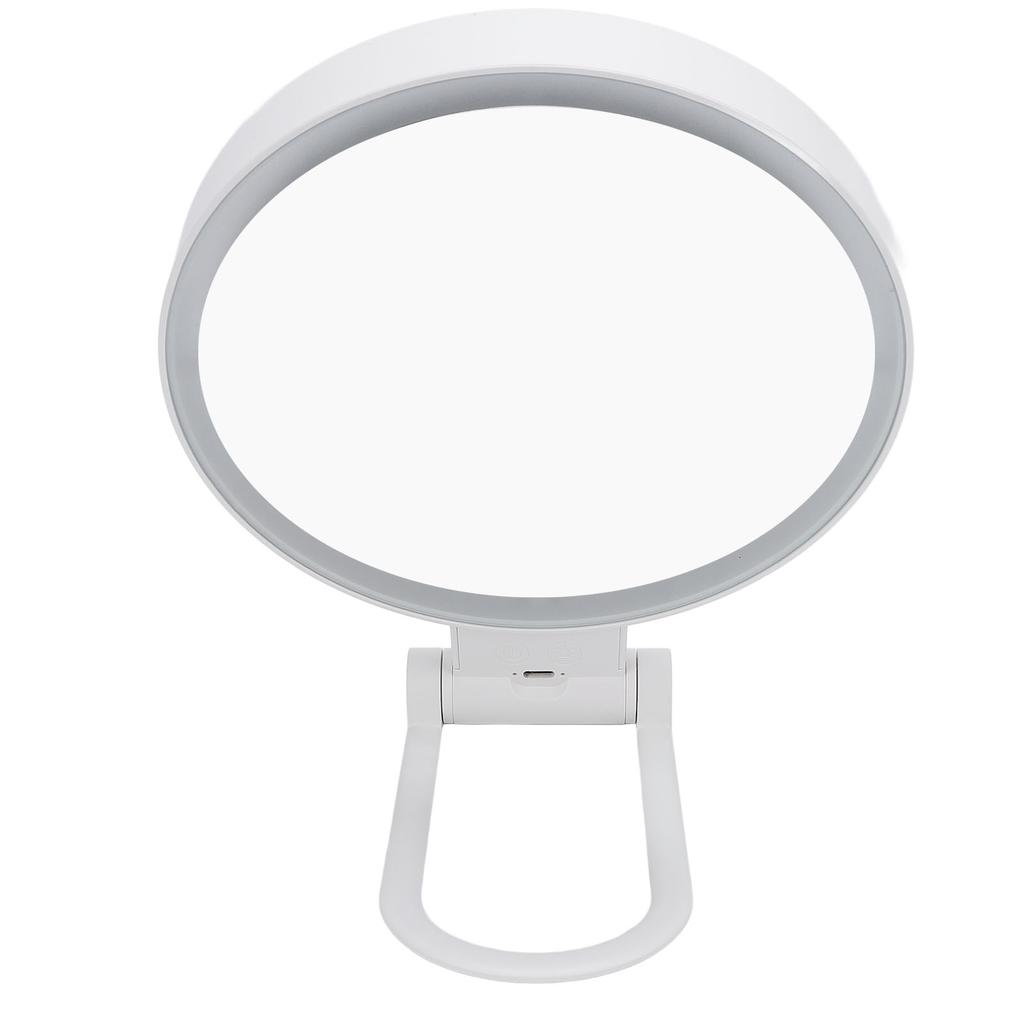 Lighted Magnifying Makeup Mirror Double Sided 1X 10X USB Rechargeable 3 Color Temperature Brightness