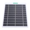 5W Solar Panel Charger Solar Charger with Type C Port for Security Camera Doorbell Outdoor Indoor Use White