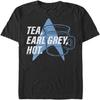 Fifth Sun Star Trek The Next Generation Tea Earl Grey Men's Tops Short Sleeve Tee Shirt