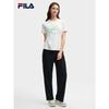 FILA Women's Knitted Short Sleeve Round Neck T-Shirt