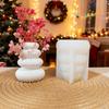 Christmas Tree Shape Vase Silicone Molds Demold For Handmade Vase Candle Holder Holiday Decoration and Epoxy Resin Craft