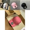 Alo Letter Embroidery Baseball Cap For Women Cotton Blend Sunshade Casual Summer Fashion Accessory