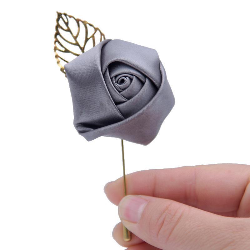 Korean Style Artificial Flower Corsage Brooch for Women: Suit, Coat, Accessories (DD744)