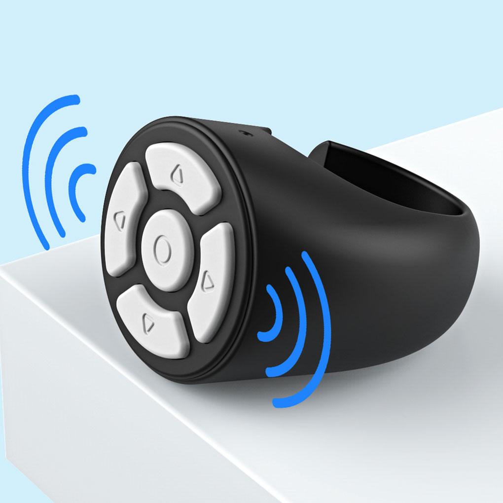 Bluetooth Ring Remote Control Free Hands Anywhere Anytime Tablet Phone Camera Controller High Energy