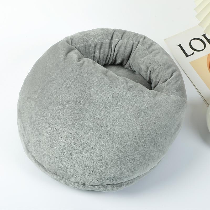 Chauffe-pieds en peluche alimenté par USB: Chauffage électrique simple et confortable pour l'hiver