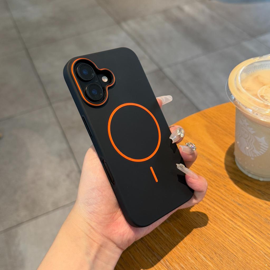 Luxury Matte Soft Silicone For Magsafe Magnetic Case for iPhone 17 16 15 14 13 12 Pro Max 11 Hit Color Shockproof Bumper Cover