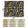 Steal a Brainrot Game Knitted Blankets  Fuzzy Throw Blankets Bed Sofa Decoration Ultra-Soft Warm Bedsprea,
