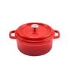 Zhang Xiaoquan Chinese Red Cast Iron Enamel Pot