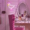 Cowboy Duck Neon Sign,Duck Neon Signs Cowgirl Boots Neon Signs for Wall Decor, USB Connectivity Pink LED Signs for Bedroom Living Room Kids Room Home