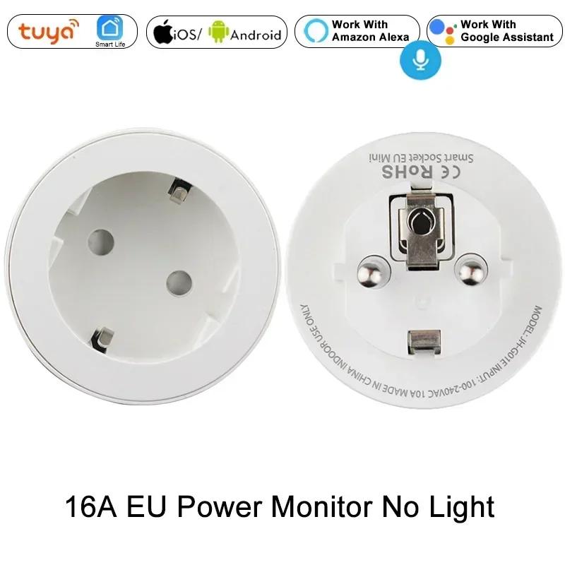 EU US UK DE BR AU IN WiFi Smart Plug Outlet Smart Life Tuya App Wireless Remote Control Power Socket Alexa Google Home No Hub