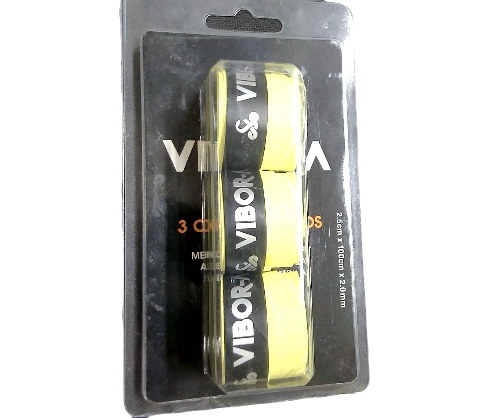 

Блистер 3 Гладкий Овергрип Pro Желтый 40170 VIBOR-A