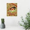 Retro Vintage Metal Plaque Sign Pin Up Girl Margarita Especial Sign for Home Bar Pub Wall Decor Signs Vintage Style Artwork