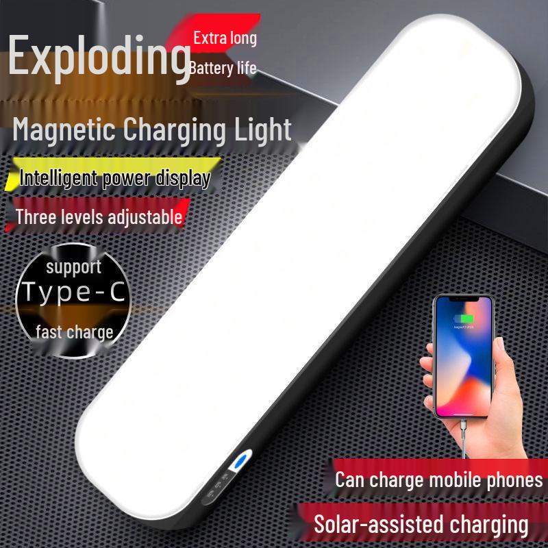Super Bright Magnetic LED Emergency Light for Power Outages, Outdoor Use, and Night Markets