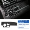 Carbon Fiber Car Headlight Switch Button Light Control Knob Panel Frame Trim Decoration Sticker For BMW 3 Series E46 1998-2006