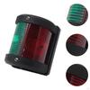 LED Båtnavigationsljus, Ankarsignalmast Tillbehör Delar Praktisk Röd Grön för