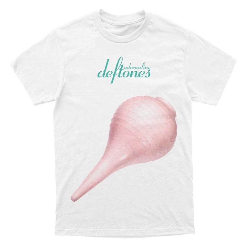 Alternative Metal - Experimental Rock Band Deftones - American Retro Casual Short-Sleeved Cotton T-Shirt