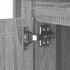 Nightstand Set (2 pcs) Gray 44 x 34.5 x 45 cm Engineered Wood