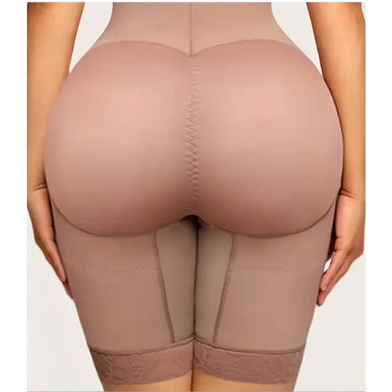 Plus Size One Piece Body Shaper Tummy Control Butt Lifting Open Crotch Waist Shapewear