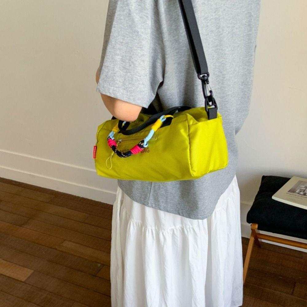 Simple Nylon Crossbody Bag Leisure Women's Handbags Korean Lightweight Bowling Bag  Sports