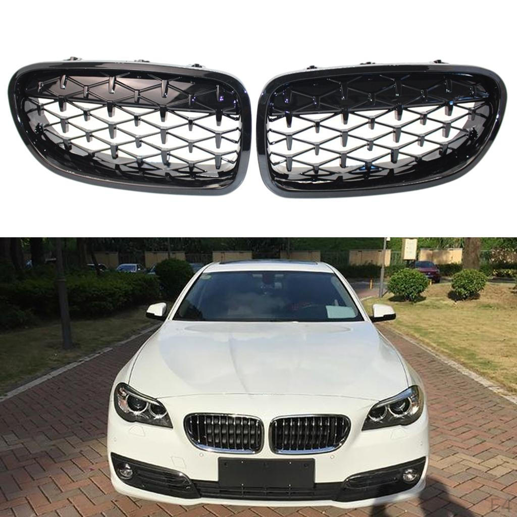 1 Pair Front Kidney Grille 1137412323 51137412325 51137412324 for F10 F18 528i