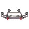 -4 Metal Front Bumper with 2 Led Lights for 1Celsius10 RC Crawler    4 Sport 82024