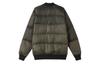 Men's Nike Down Jackets Men's Green Baseball Collar Moderate